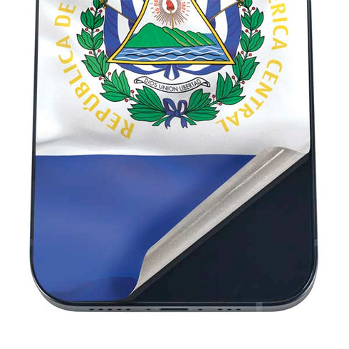 El Salvador Flag iPhone 16 Skin